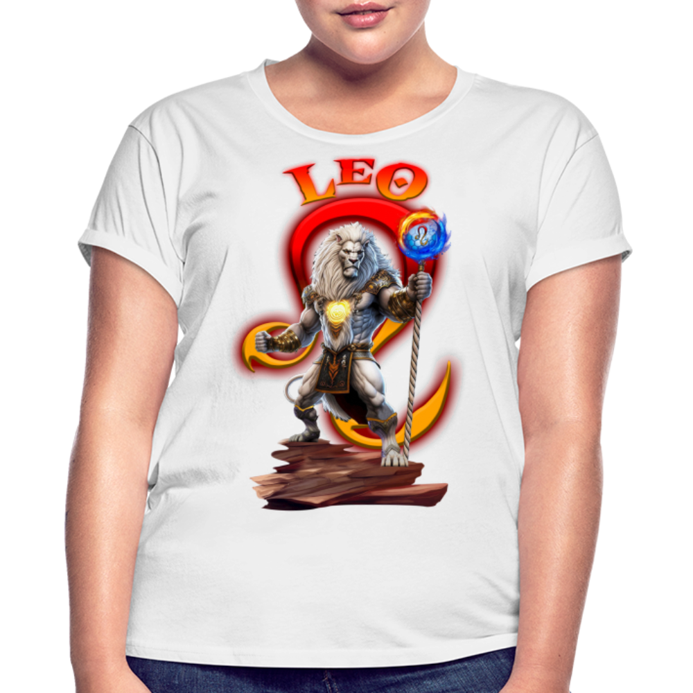 Women's Astral Leo Relaxed Fit T-Shirt - white