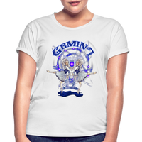 Thumbnail for Women's Astral Gemini Relaxed Fit T-Shirt - white