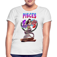 Thumbnail for Women's Astral Pisces Relaxed Fit T-Shirt - white