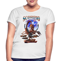 Thumbnail for Women's Astral Scorpio Relaxed Fit T-Shirt - white