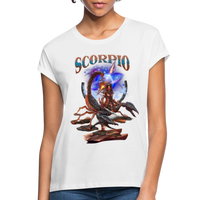 Thumbnail for Women's Astral Scorpio Relaxed Fit T-Shirt - white