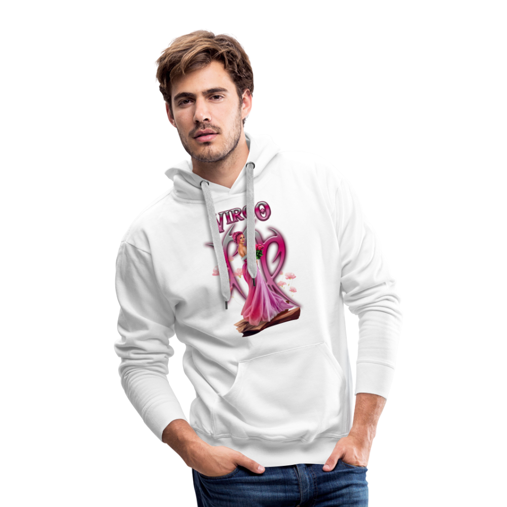 Men’s Astral Virgo Premium Hoodie - white