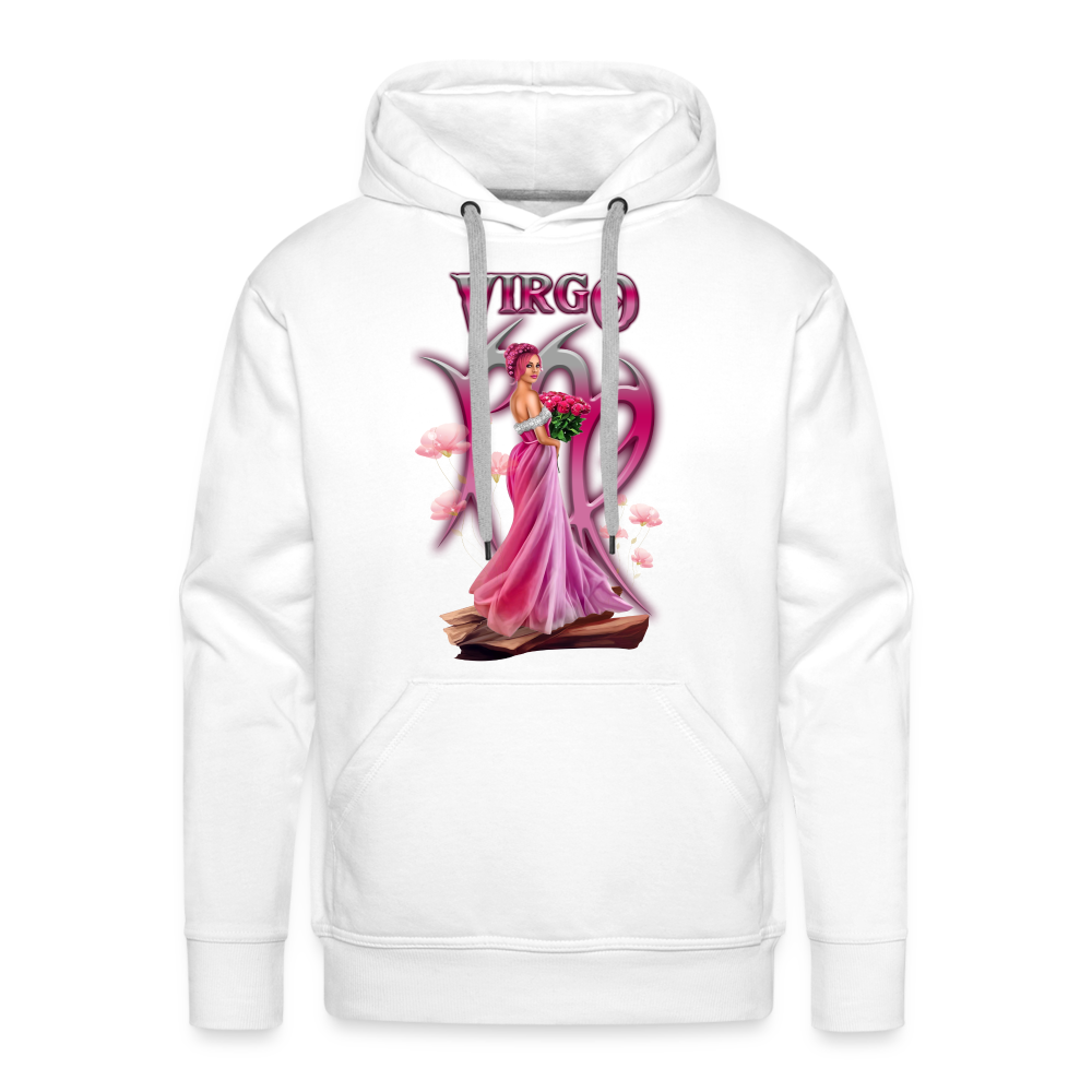 Men’s Astral Virgo Premium Hoodie - white