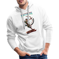 Thumbnail for Men’s Astral Sagittarius Premium Hoodie - white