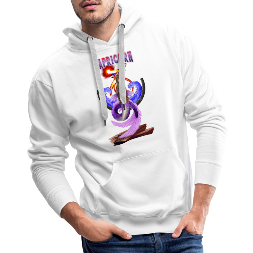 Men’s Astral Capricorn Premium Hoodie - white