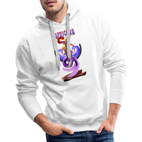 Thumbnail for Men’s Astral Capricorn Premium Hoodie - white