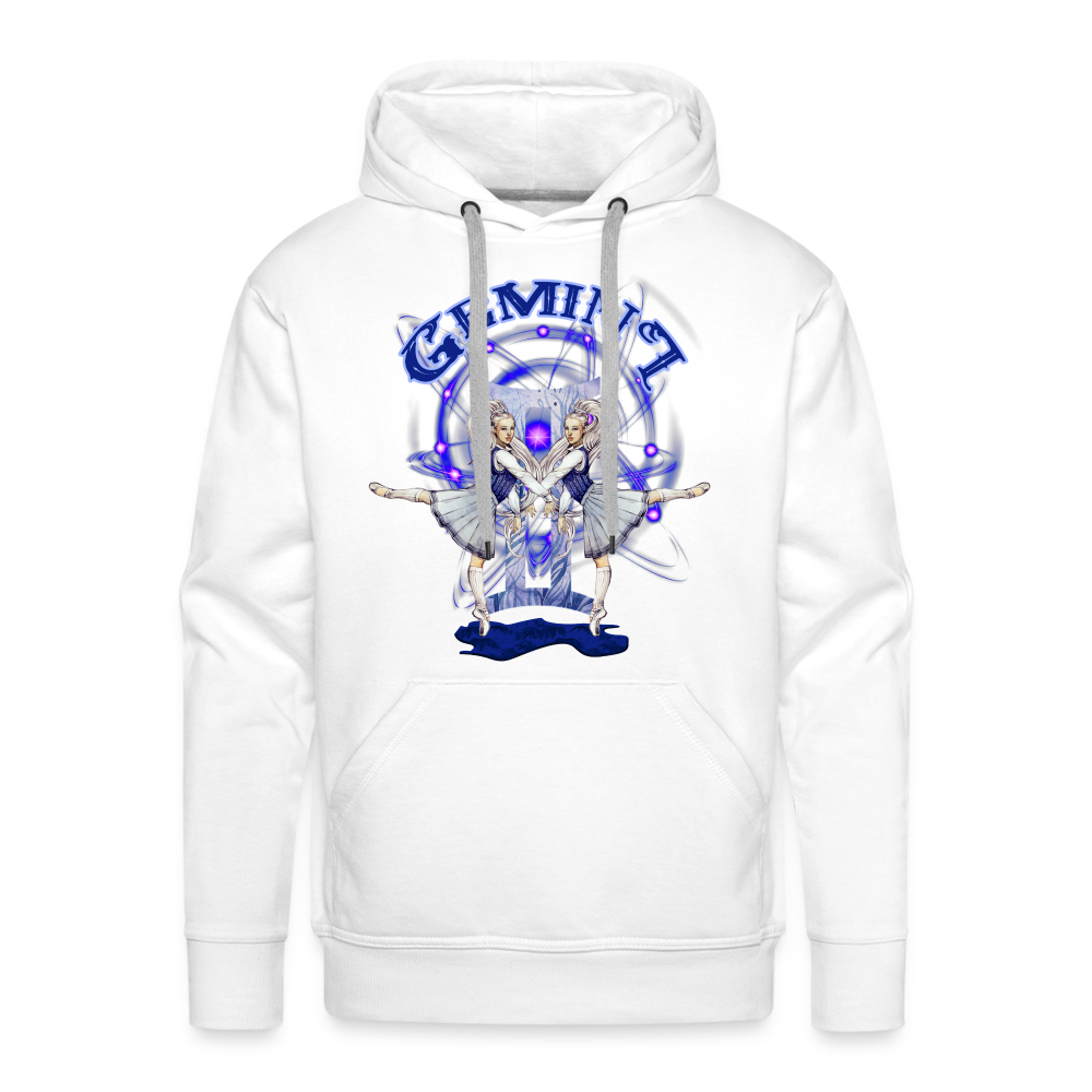 Men’s Astral Gemini Premium Hoodie - white