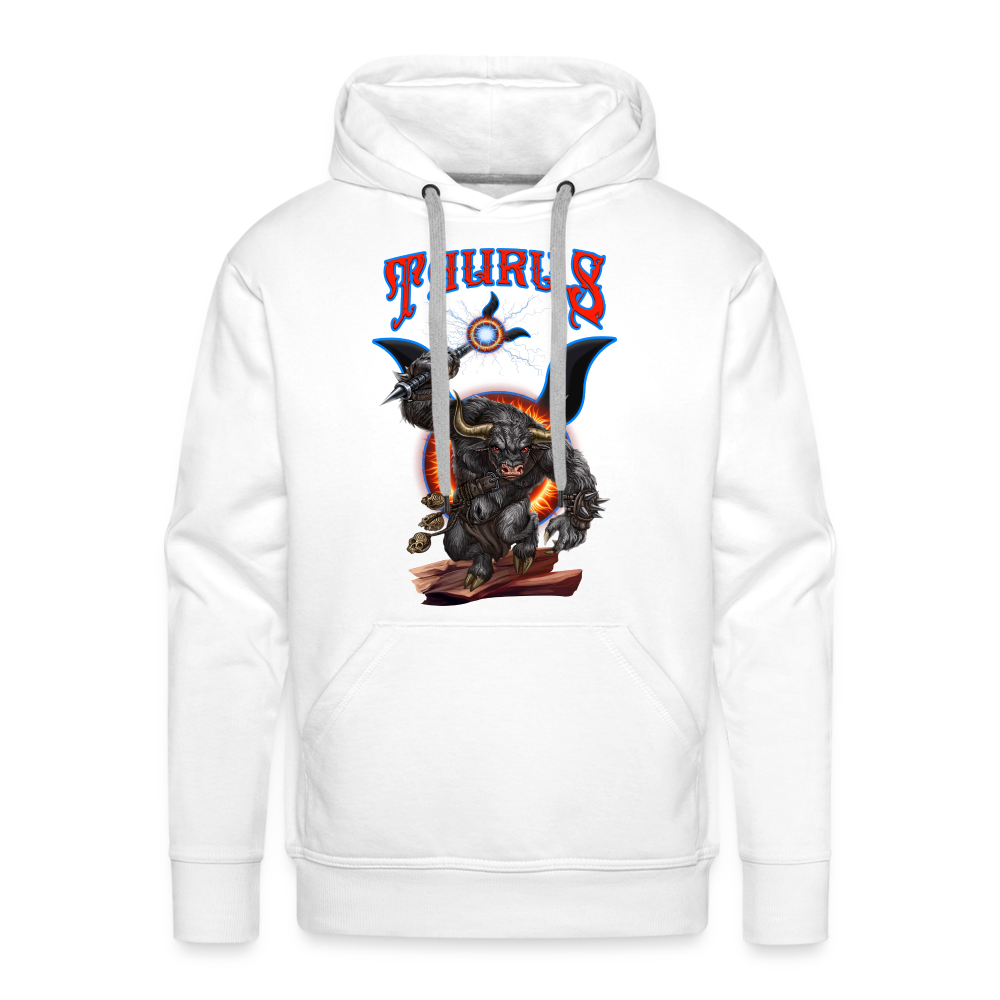 Men’s Astral Taurus Premium Hoodie - white