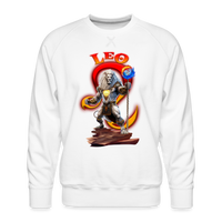 Thumbnail for Men’s Astral Leo Premium Sweatshirt - white