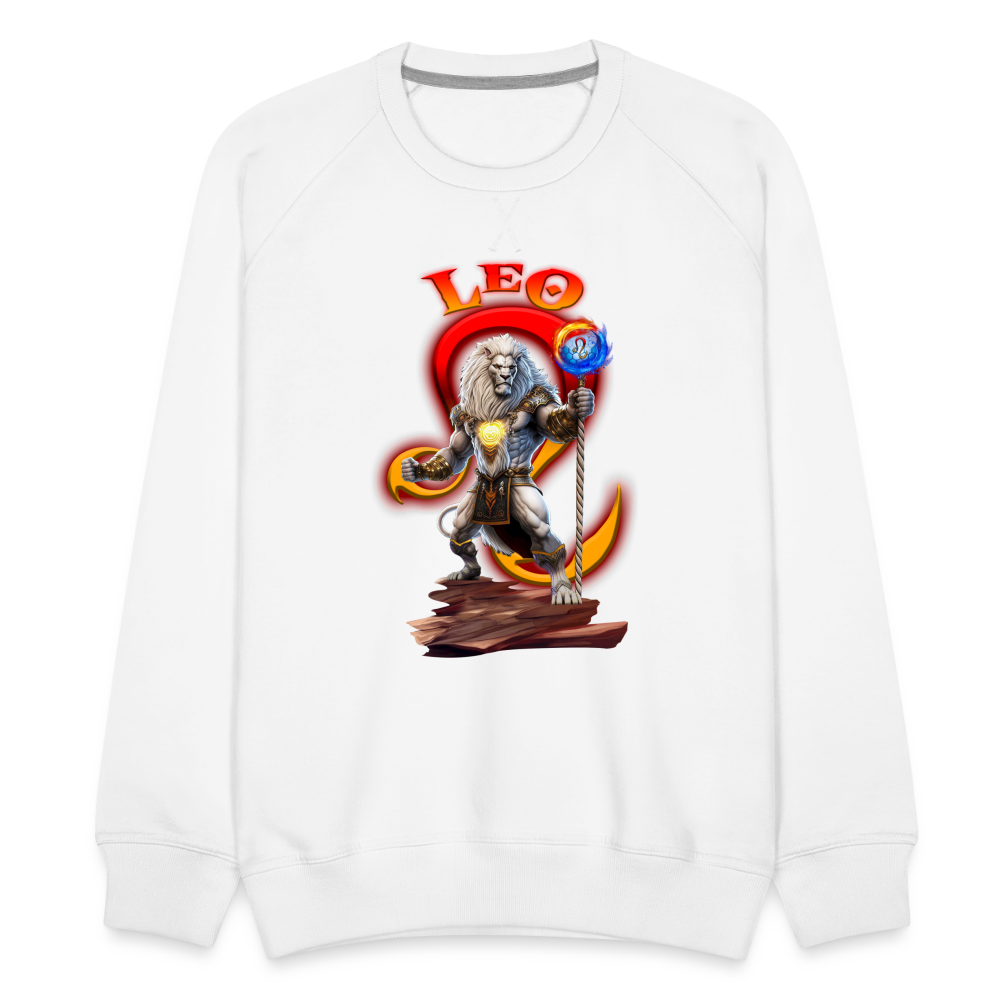 Men’s Astral Leo Premium Sweatshirt - white