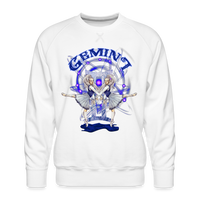 Thumbnail for Men’s Astral Gemini Premium Sweatshirt - white