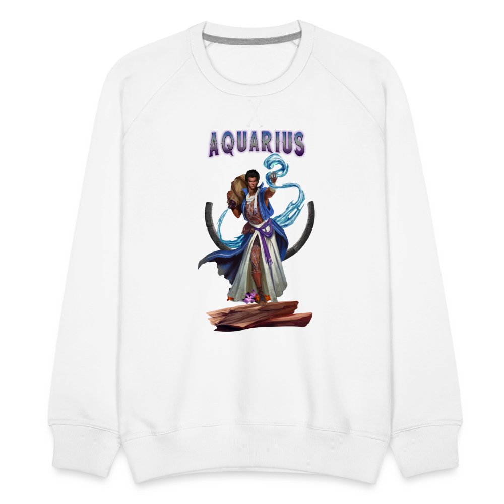 Men’s Astral Aquarius Premium Sweatshirt - white