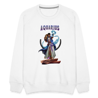 Thumbnail for Men’s Astral Aquarius Premium Sweatshirt - white