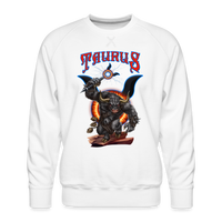 Thumbnail for Men’s Astral Taurus Premium Sweatshirt - white
