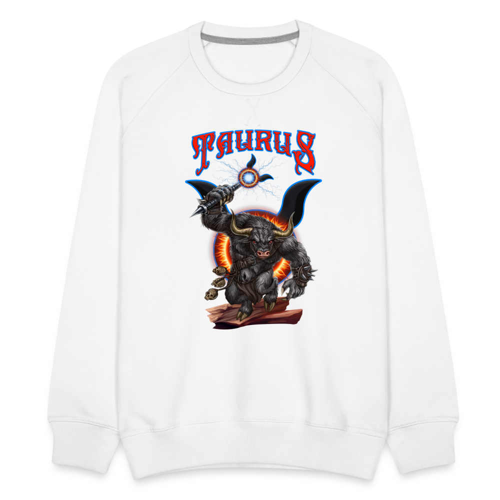 Men’s Astral Taurus Premium Sweatshirt - white