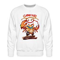 Thumbnail for Men’s Astral Cancer Premium Sweatshirt - white