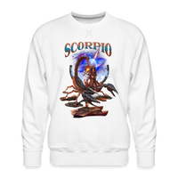 Thumbnail for Men’s Astral Scorpio Premium Sweatshirt - white