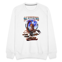 Thumbnail for Men’s Astral Scorpio Premium Sweatshirt - white