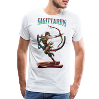 Thumbnail for Men's Astral Sagittarius Premium T-Shirt - white