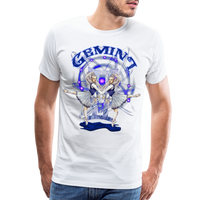 Thumbnail for Men's Astral Gemini Premium T-Shirt - white
