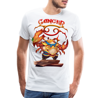 Thumbnail for Men's Astral Cancer Premium T-Shirt - white