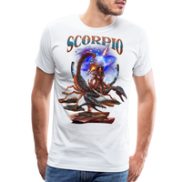 Thumbnail for Men's Astral Scorpio Premium T-Shirt - white