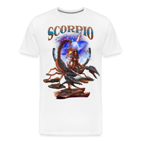 Thumbnail for Men's Astral Scorpio Premium T-Shirt - white