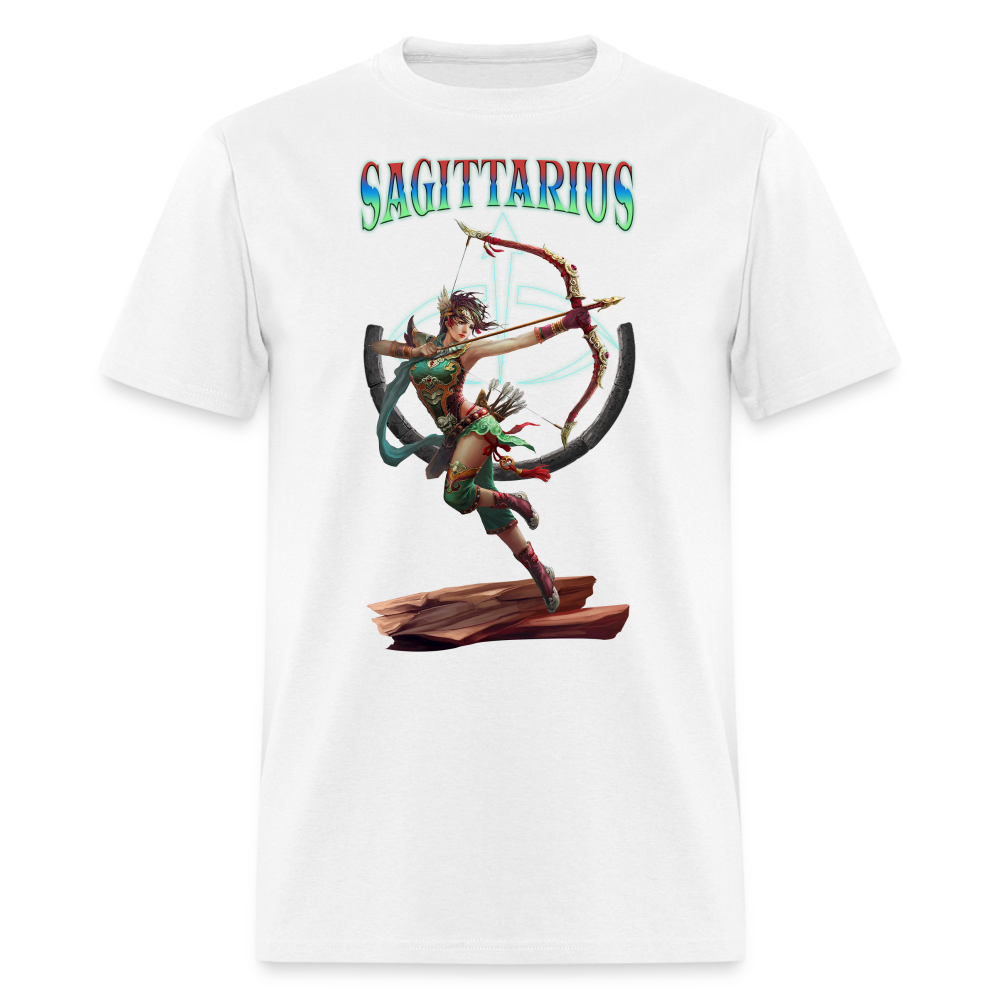 Men's Astral Sagittarius Classic T-Shirt - white
