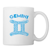 Thumbnail for Power Words Gemini Coffee/Tea Mug - white