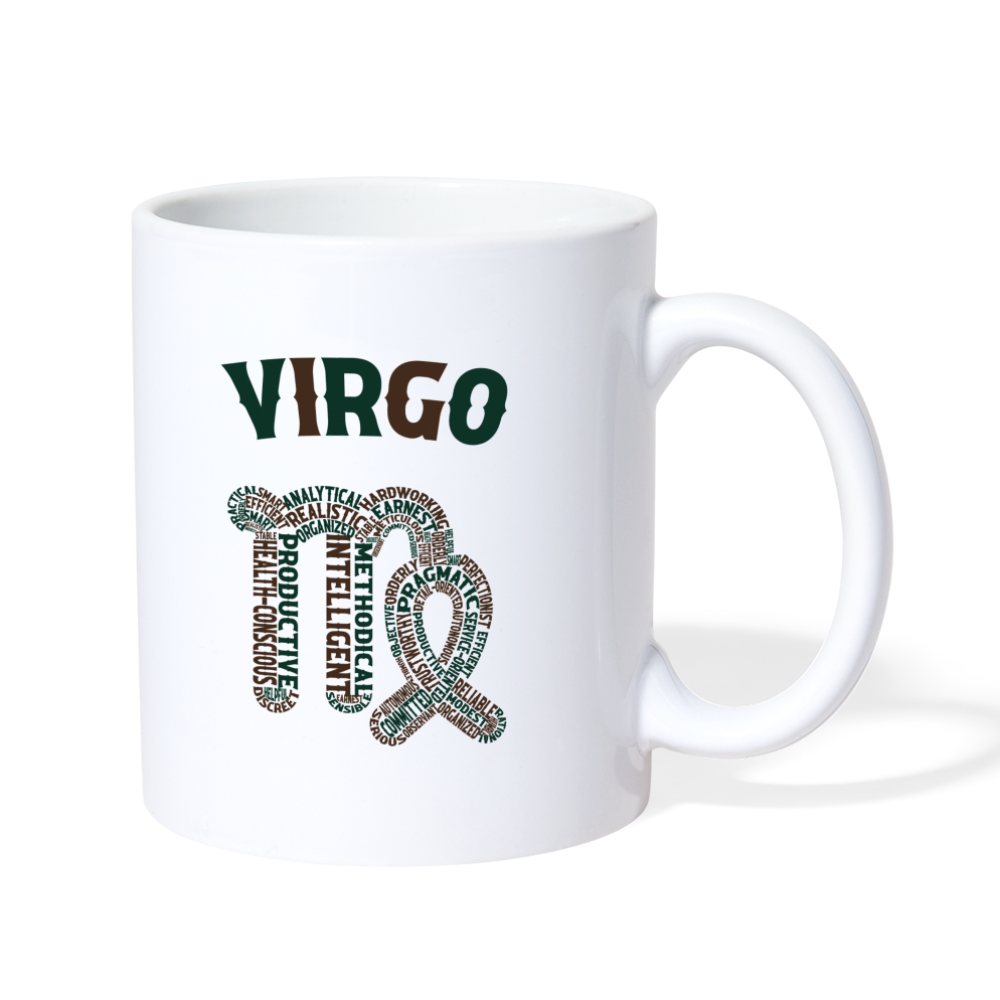 Power Words Virgo Coffee/Tea Mug - white