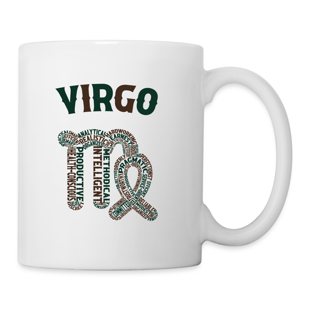 Power Words Virgo Coffee/Tea Mug - white