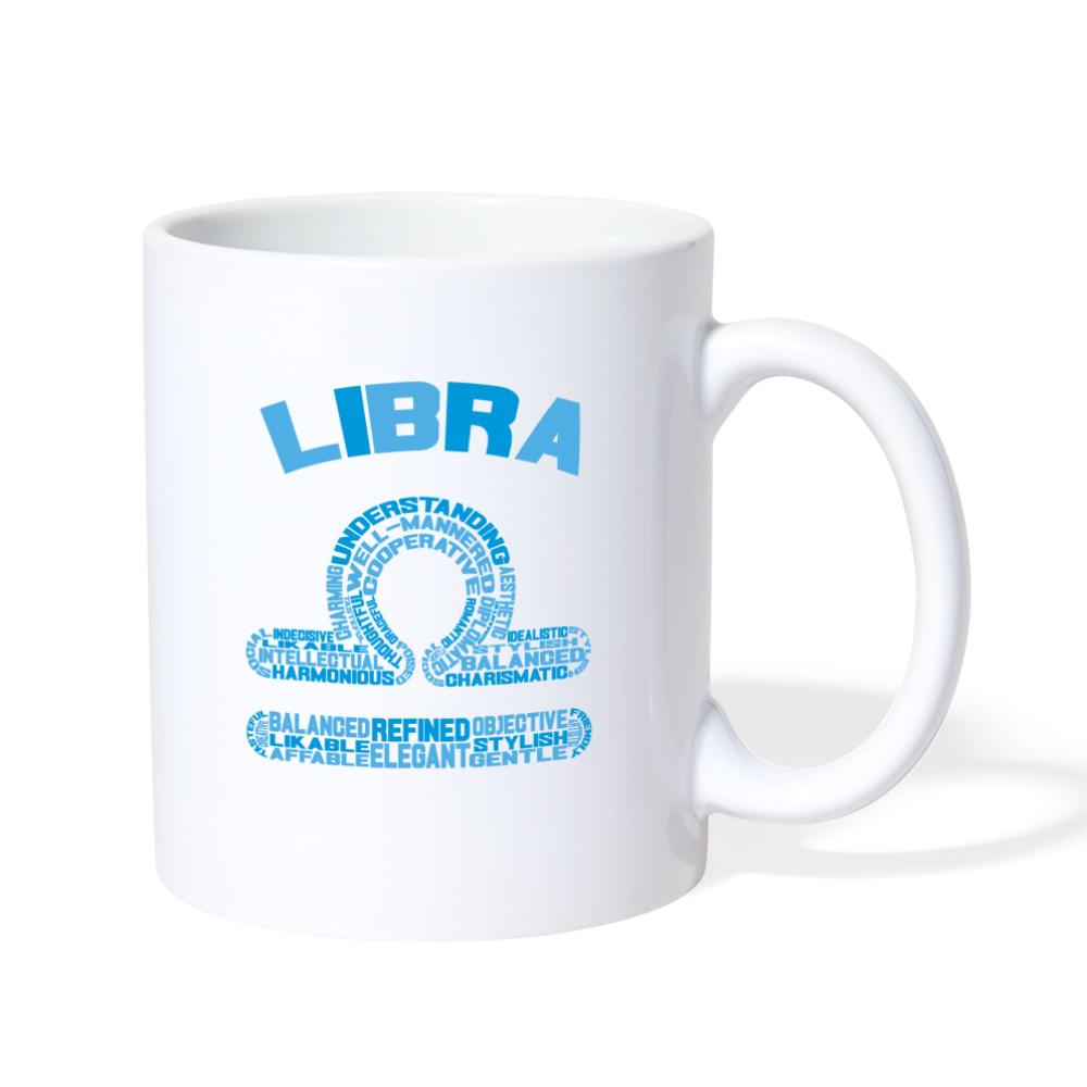 Power Words Libra Coffee/Tea Mug - white