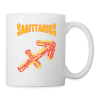 Thumbnail for Power Words Sagittarius Coffee/Tea Mug - white