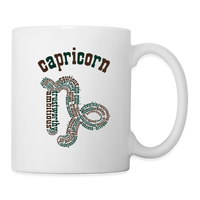 Thumbnail for Power Words Capricorn Coffee/Tea Mug - white