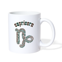 Thumbnail for Power Words Capricorn Coffee/Tea Mug - white