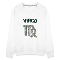 Thumbnail for Women's Power Words Virgo Premium Sweatshirt - white