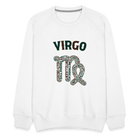 Thumbnail for Men's Power Words Virgo Premium Sweatshirt - white