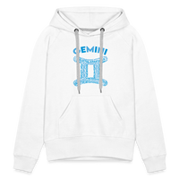 Thumbnail for Women's Power Words Gemini Premium Hoodie - white