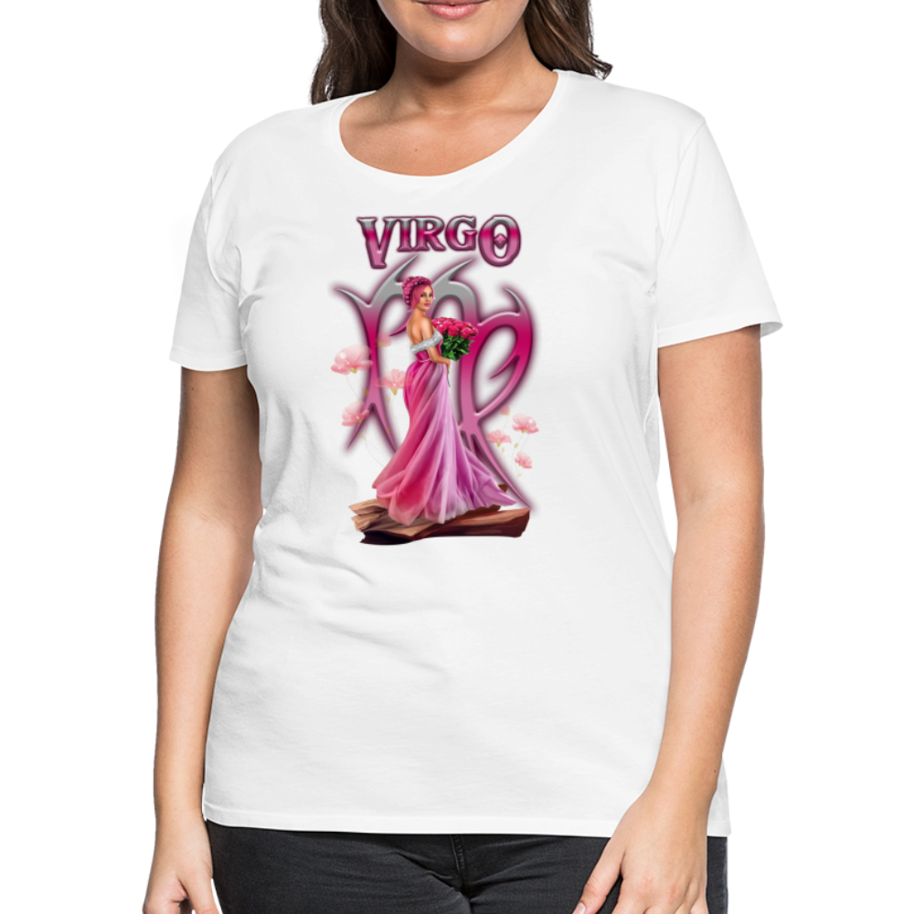 Women’s Astral Virgo Premium T-Shirt - white