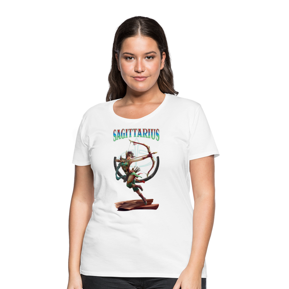 Women’s Astral Sagittarius Premium T-Shirt - white