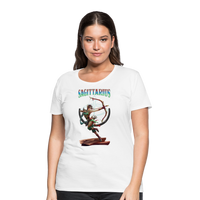 Thumbnail for Women’s Astral Sagittarius Premium T-Shirt - white