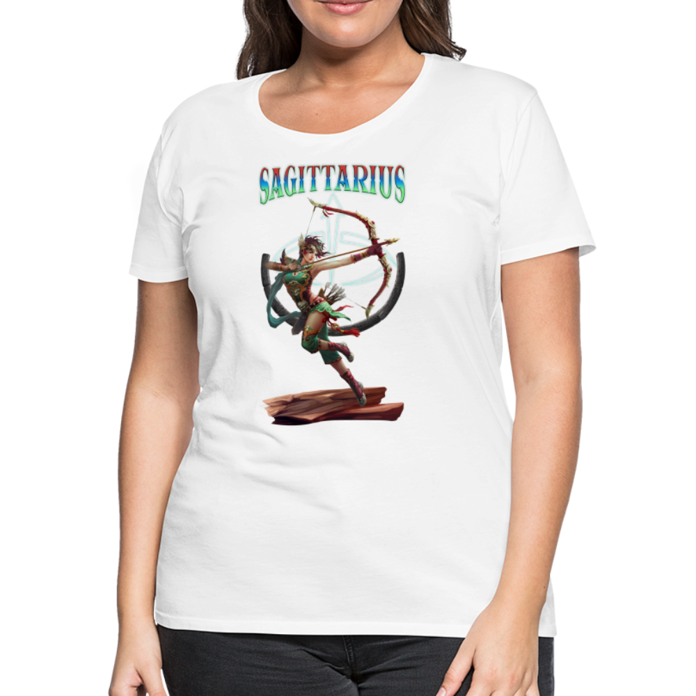 Women’s Astral Sagittarius Premium T-Shirt - white