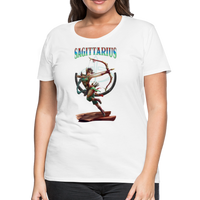 Thumbnail for Women’s Astral Sagittarius Premium T-Shirt - white