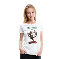 Thumbnail for Women’s Astral Sagittarius Premium T-Shirt - white