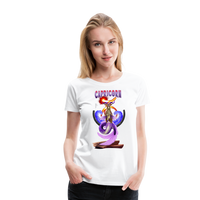 Thumbnail for Women’s Astral Capricorn Premium T-Shirt - white