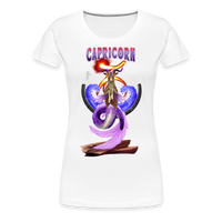Thumbnail for Women’s Astral Capricorn Premium T-Shirt - white