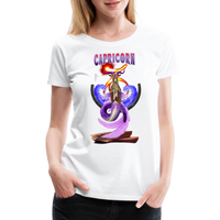 Thumbnail for Women’s Astral Capricorn Premium T-Shirt - white