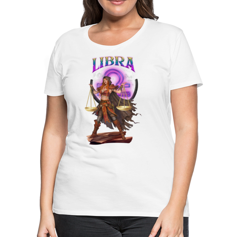 Women’s Astral Libra Premium T-Shirt - white