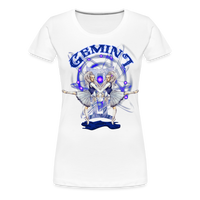 Thumbnail for Women’s Astral Gemini Premium T-Shirt - white