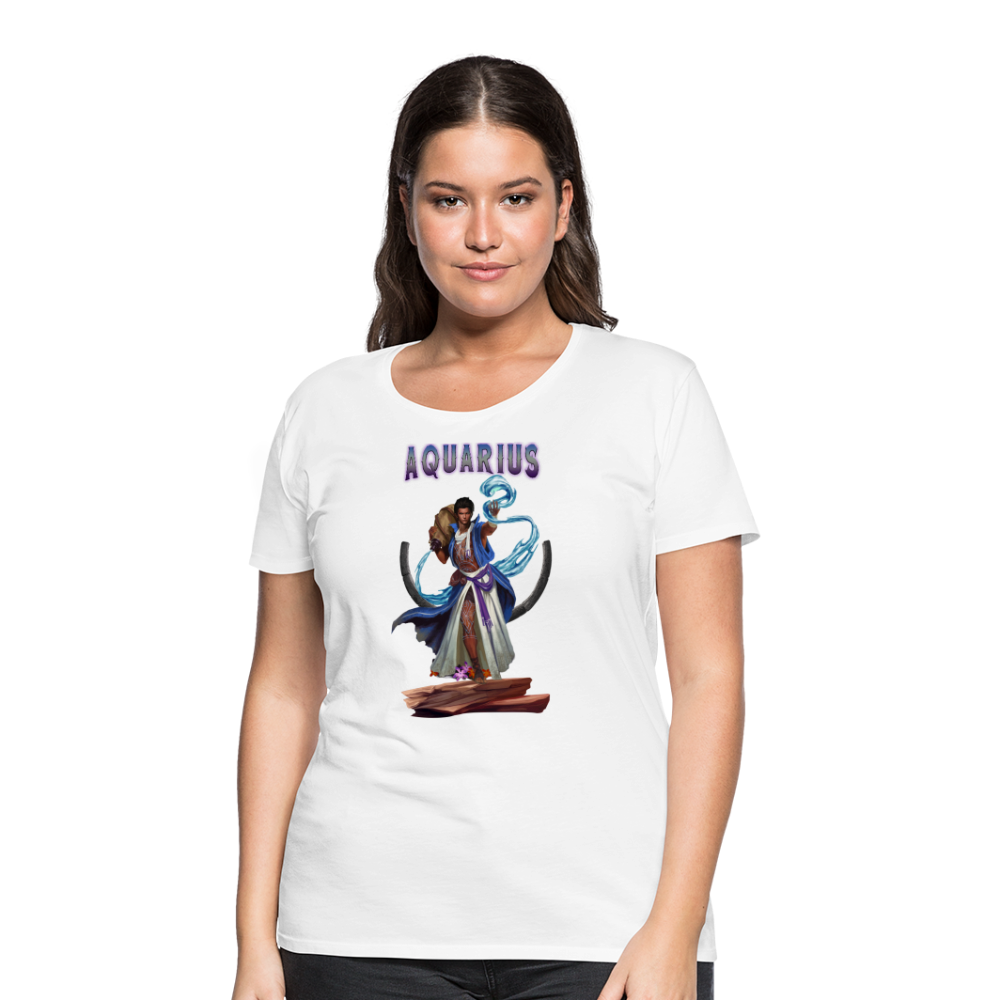 Women’s Astral Aquarius Premium T-Shirt - white